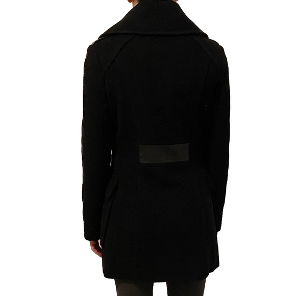 Marc New York Andrew Marc Black Wool Coat - Picture 3 of 6